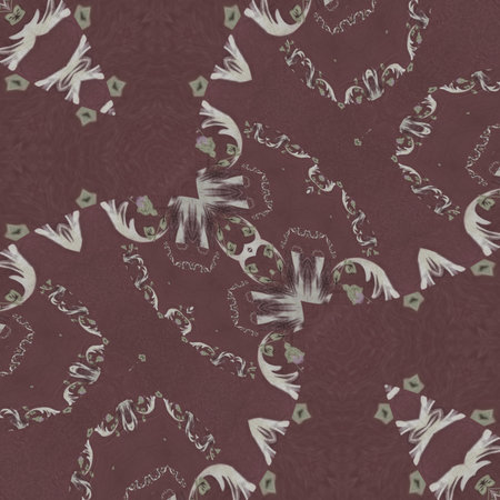 Kaleidoscope of color with beautiful ornamental - Thorough background summary - seamlessの写真素材