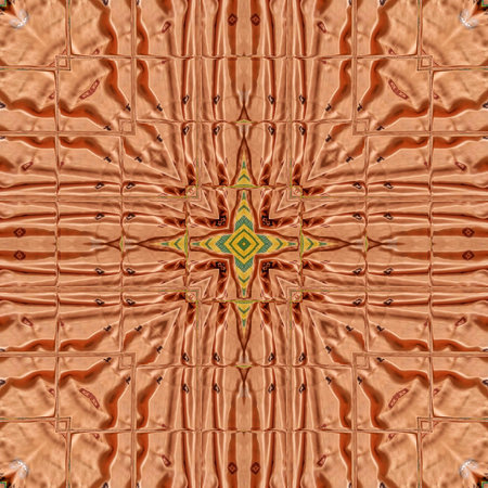 Kaleidoscope of color with beautiful ornamental - Thorough background summary - seamlessの写真素材