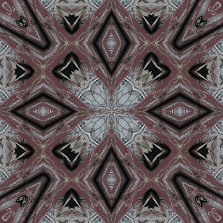 Kaleidoscope of color with beautiful ornamental - Seamless pattern