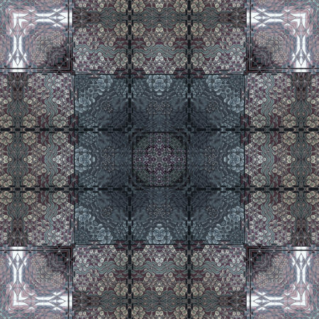 Kaleidoscope of color with beautiful ornamental - Oriental pattern
