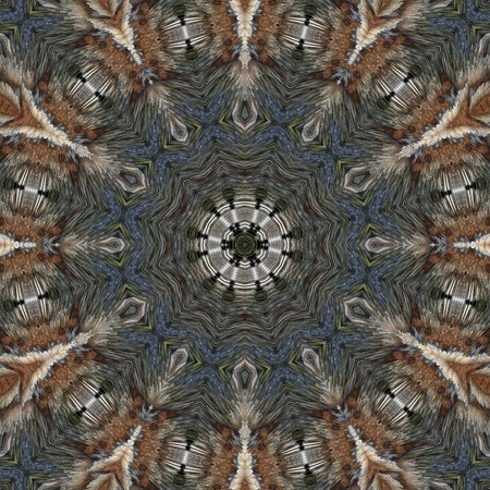 Kaleidoscopic wallpaper tiles. Seamless texture or backgroundの写真素材