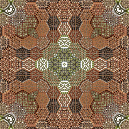 Kaleidoscopic wallpaper tiles. Background or texture