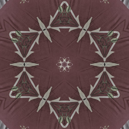 Kaleidoscope of color with beautiful ornamental - Thorough background summary - seamless