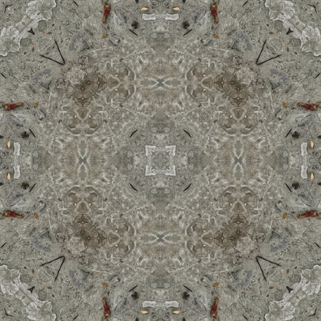 Kaleidoscope of color with beautiful ornamental - Thorough background summary - seamless