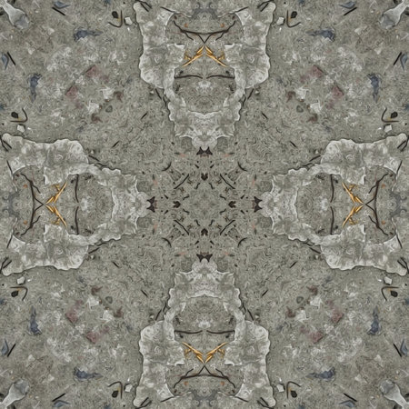 Kaleidoscope of color with beautiful ornamental - Seamless pattern