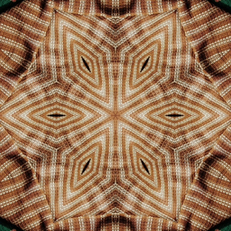 Kaleidoscope of color with beautiful ornamental - Thorough background summary - seamless