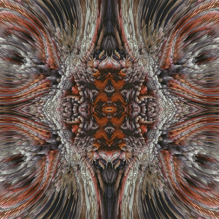 Abstract fractal. Fractal art background for creative design. Decoration for wallpaper, desktop, poster, cover booklet. Print for clothes, t-shirt. Creative illustration for designの写真素材