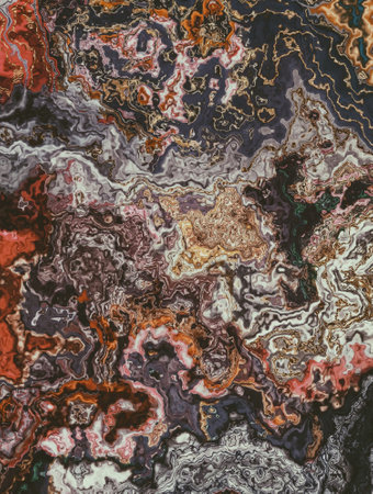 Marble abstract background. Colorful marble texture. Acrylic painting.