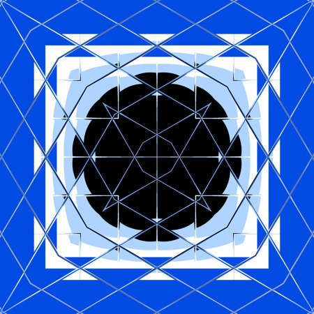 Geometric polygonal pattern. Abstract vector illustration for your designの写真素材