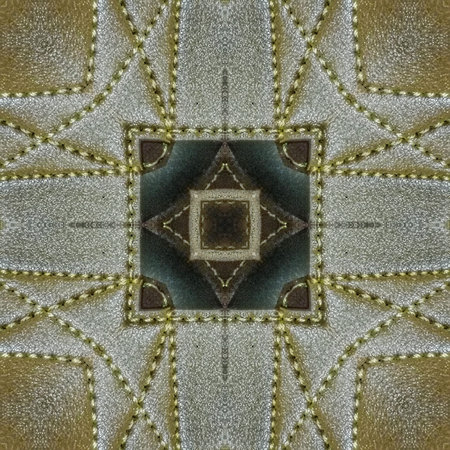 Kaleidoscope of color with beautiful ornamental - seamless background