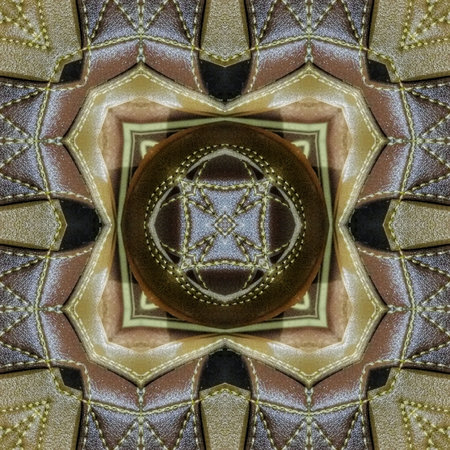 Kaleidoscope of color with beautiful ornamental - Thorough background summary - seamless
