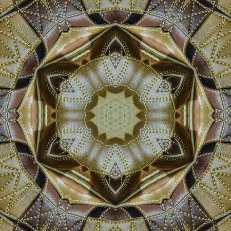 Kaleidoscope of color with beautiful ornamental - Thorough background summary - seamless