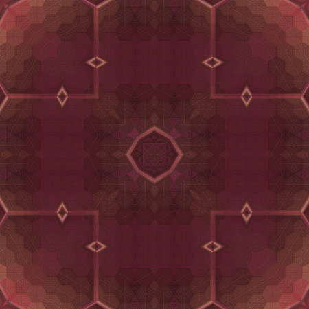 Kaleidoscope of color with beautiful ornamental - Thorough background summary - seamlessの写真素材