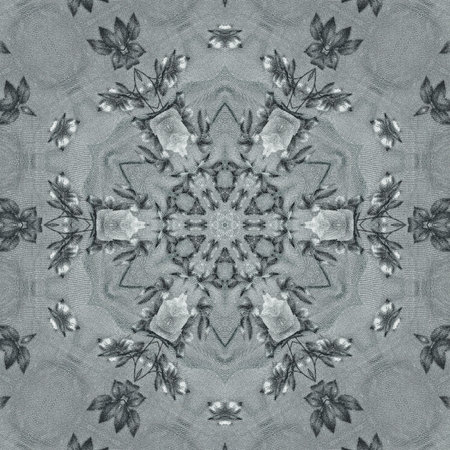 Abstract kaleidoscope background. Beautiful kaleidoscope seamless pattern. Seamless kaleidoscope...