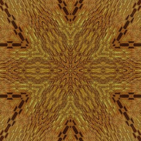 Kaleidoscope of color with beautiful ornamental - Thorough background summary - seamless
