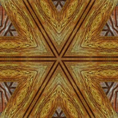 Kaleidoscope of color with beautiful ornamental - Thorough background summary - seamlessの写真素材