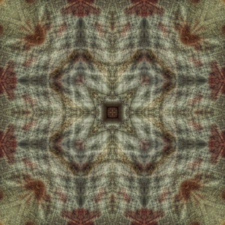 Kaleidoscope of color with beautiful ornamental - Thorough background summary - seamless