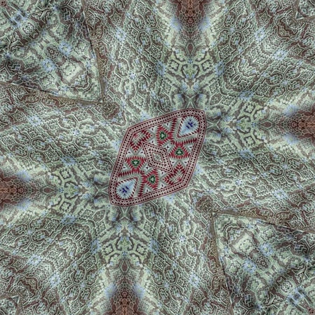 Kaleidoscope of color with beautiful ornamental - Thorough background summary - seamlessの写真素材