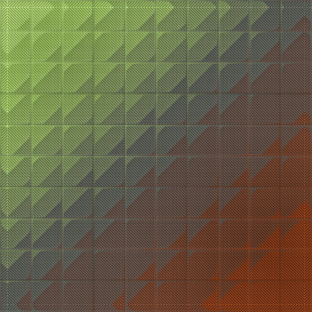 Fabric texture in the form of square tiles. Vector illustration.