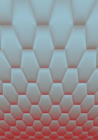 Abstract geometric background of hexagons. Vector illustration for your design.