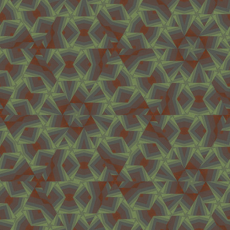 Seamless background pattern. Abstract decorative geometric kaleidoscope pattern