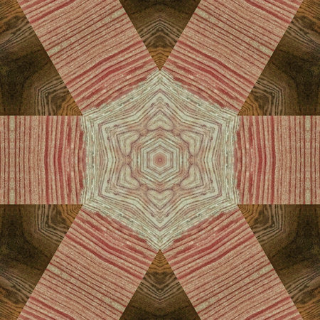 Kaleidoscope of color with beautiful ornamental - Thorough background summary - seamless
