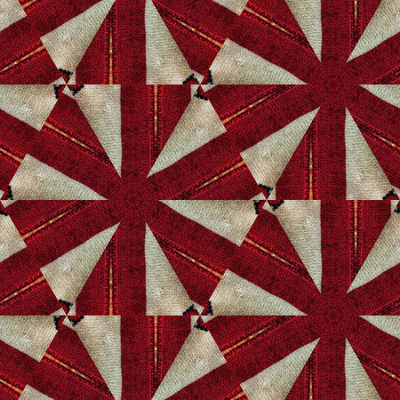 Seamless patterned texture. For eg fabric, wallpaper, wall decorations.