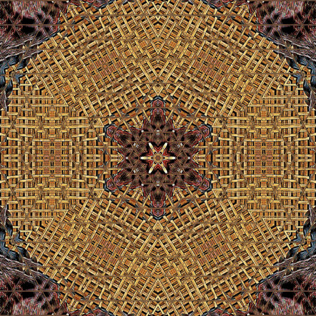 Abstract kaleidoscope background. Beautiful kaleidoscope seamless pattern. Seamless kaleidoscope...