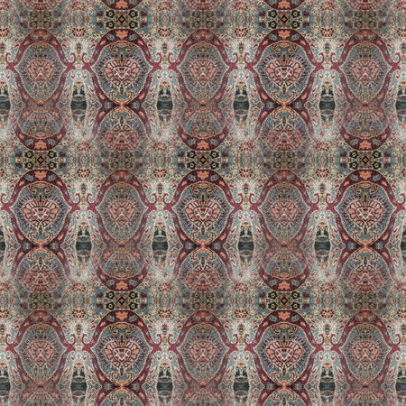 Seamless pattern of abstract flowers. For eg fabric, wallpaper, wall decorations.