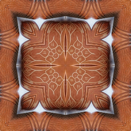 Kaleidoscope of color with beautiful ornamental - Thorough background summary - seamless