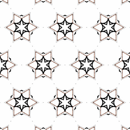 Seamless pattern of stars. For eg fabric, wallpaper, wall decorations.の写真素材