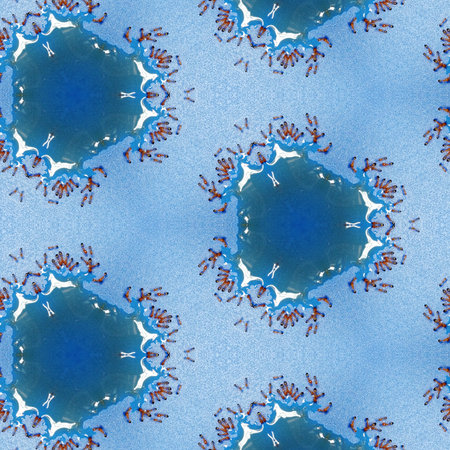 Seamless pattern of snowflakes. For eg fabric, wallpaper, wall decorations.
