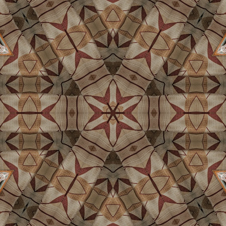 Kaleidoscope of color with beautiful ornamental - Thorough background summary - seamless