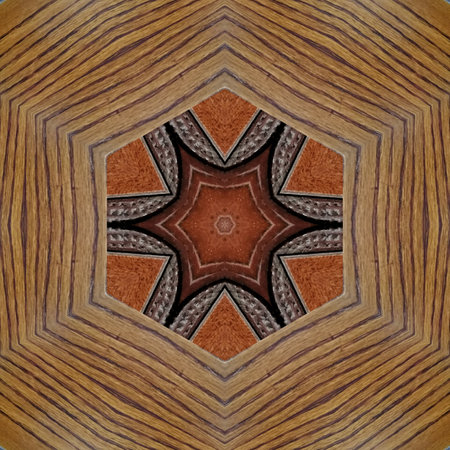 Kaleidoscope of color with beautiful ornamental - Thorough background summary - seamless