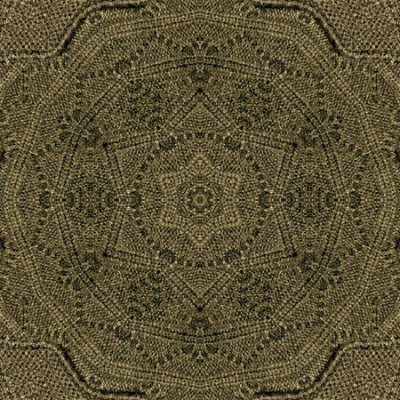 Kaleidoscope of color with beautiful ornamental - Thorough background summary - seamless