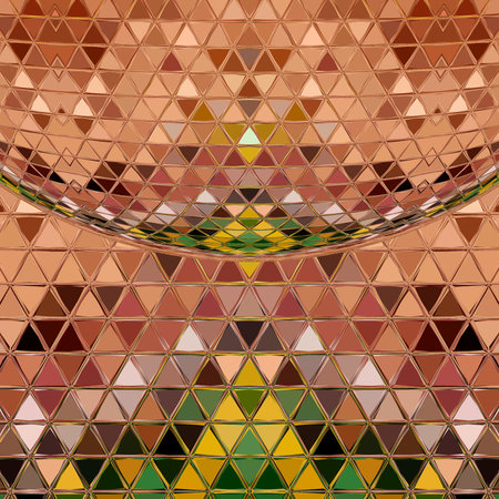Abstract background with a mosaic pattern of triangles. Vector illustration. EPS 10