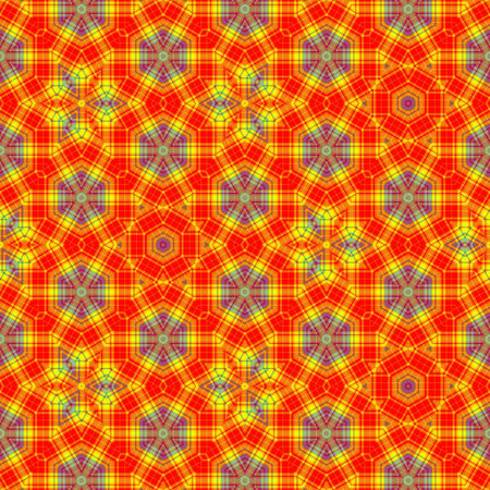 Seamless pattern in the form of square tiles. Vector image.