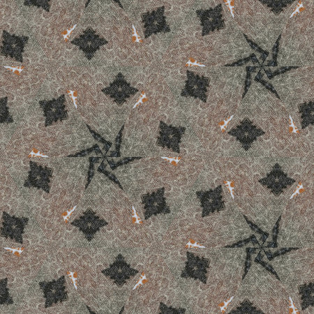 Allover design made for stitch work or printing on fabric, dress, carpet, shawls, pillowcase,...