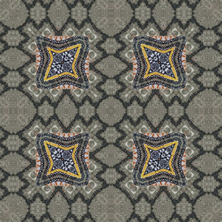 Allover design made for stitch work or printing on fabric, dress, carpet, shawls, pillowcase,...