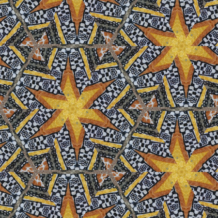 Traditionally combined tie dye batik and embroidery design made with sublimation block print....