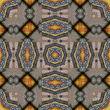 Traditionally combined tie dye batik and embroidery design made with sublimation block print....