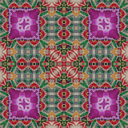 Allover design made for stitch work or printing on fabric, dress, carpet, shawls, pillowcase,...