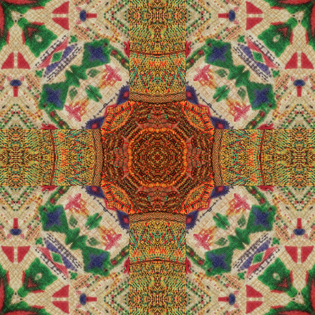 Allover design made for stitch work or printing on fabric, dress, carpet, shawls, pillowcase,...