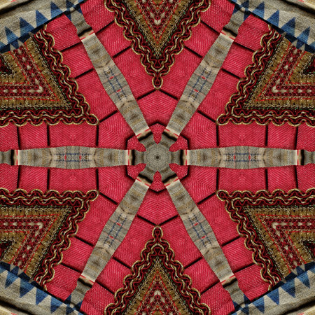 Allover design made for stitch work or printing on fabric, dress, carpet, shawls, pillowcase,...