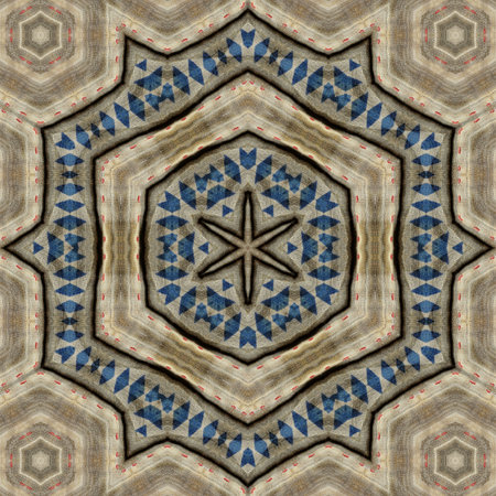 Traditionally combined tie dye batik and embroidery design made with sublimation block print....