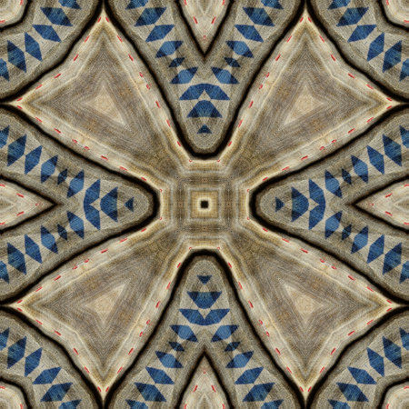 Allover design made for stitch work or printing on fabric, dress, carpet, shawls, pillowcase, curtains etc. Traditionally combined tie dye batik and embroidery designの写真素材