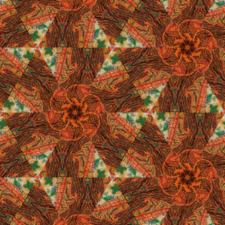 Allover design made for stitch work or printing on fabric, dress, carpet, shawls, pillowcase,...
