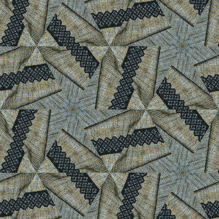 Traditional design with phulkari kalamkari motifs from Pakistan and Indian culture. Geometric ethnic...