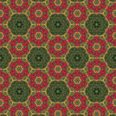 Traditional design with phulkari kalamkari motifs from Pakistan and Indian culture. Geometric ethnic...