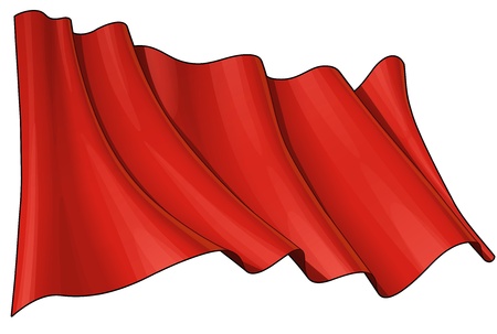 Red Flagの写真素材